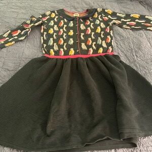Mini Boden Kids' Owl Sweater Dress - Girls size 11-12